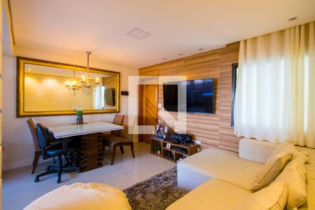 Sala de apartamento à venda com 2 quartos, 75m² em Jardim Stella, Santo André