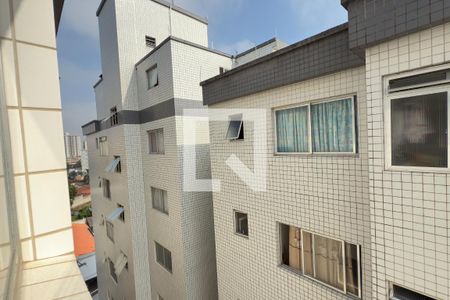 Vista da Sala de apartamento para alugar com 1 quarto, 55m² em Vila Caiçara, Praia Grande