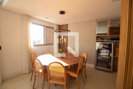 Sala de Jantar de apartamento à venda com 3 quartos, 152m² em Brooklin, São Paulo