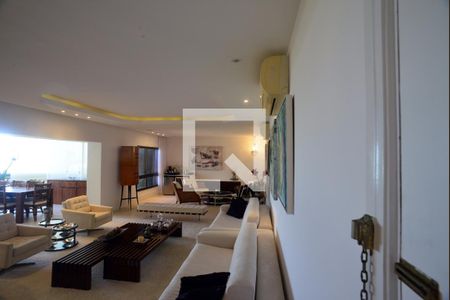 Sala de apartamento à venda com 4 quartos, 261m² em Barra da Tijuca, Rio de Janeiro