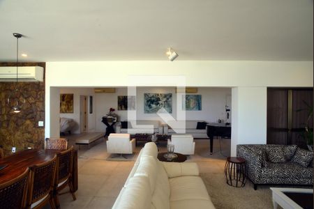 Sala de apartamento à venda com 4 quartos, 261m² em Barra da Tijuca, Rio de Janeiro
