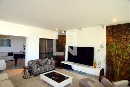 Sala de apartamento à venda com 4 quartos, 261m² em Barra da Tijuca, Rio de Janeiro