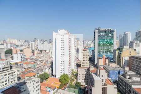 Vista da Sala de apartamento para alugar com 1 quarto, 32m² em Bela Vista, São Paulo
