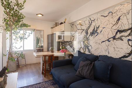 Sala de apartamento para alugar com 1 quarto, 32m² em Bela Vista, São Paulo