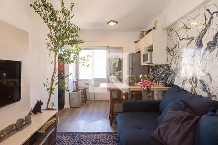 Sala de apartamento para alugar com 1 quarto, 32m² em Bela Vista, São Paulo