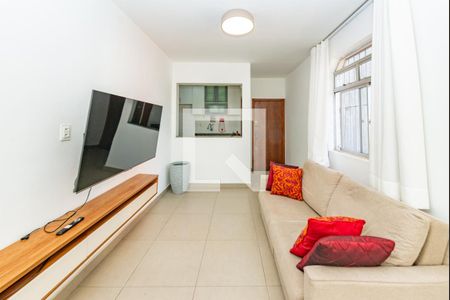 Sala de apartamento à venda com 2 quartos, 75m² em Gutierrez, Belo Horizonte