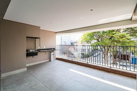 Sacada/Sala de apartamento à venda com 3 quartos, 163m² em Mirandópolis, São Paulo