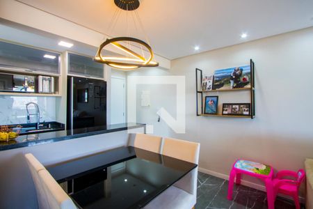 Sala de apartamento para alugar com 2 quartos, 55m² em Vila Tibiriçá, Santo André