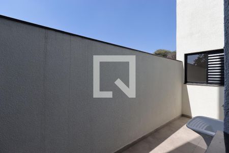 Vista da Sala de apartamento à venda com 2 quartos, 55m² em Vila Alice, Santo André