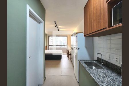 Studio de kitnet/studio para alugar com 1 quarto, 25m² em Vila Olímpia, São Paulo