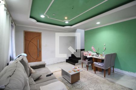 Sala de casa de condomínio para alugar com 3 quartos, 100m² em Taquara, Rio de Janeiro