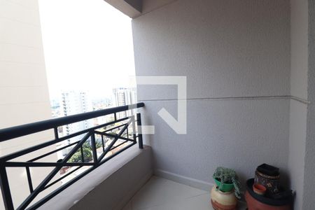 Varanda Sala de apartamento à venda com 3 quartos, 68m² em Vila Leopoldina, Santo André