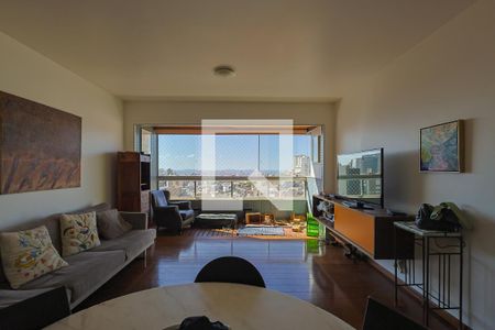 Sala de apartamento para alugar com 3 quartos, 90m² em Serra, Belo Horizonte