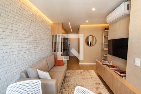 Sala de apartamento à venda com 1 quarto, 39m² em Paraíso, São Paulo