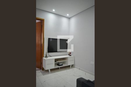 Sala de apartamento à venda com 2 quartos, 90m² em Vila Pires, Santo André