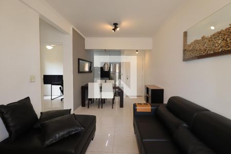 Sala de apartamento à venda com 3 quartos, 66m² em Vila Bastos, Santo André