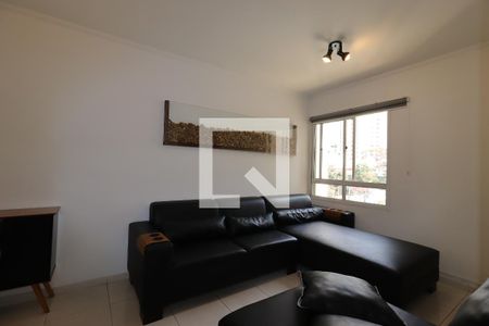 Sala de apartamento à venda com 3 quartos, 66m² em Vila Bastos, Santo André