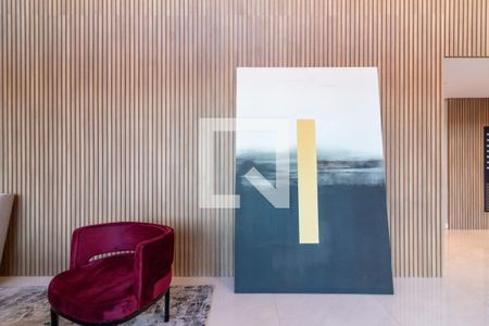 Hall de entrada de kitnet/studio para alugar com 1 quarto, 25m² em Vila Olímpia, São Paulo