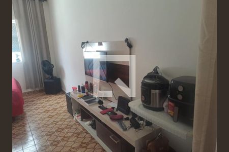 Sala e Quarto de apartamento para alugar com 1 quarto, 39m² em Boqueirão, Praia Grande