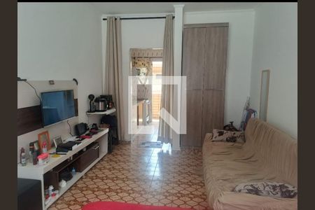 Sala e Quarto de apartamento para alugar com 1 quarto, 39m² em Boqueirão, Praia Grande