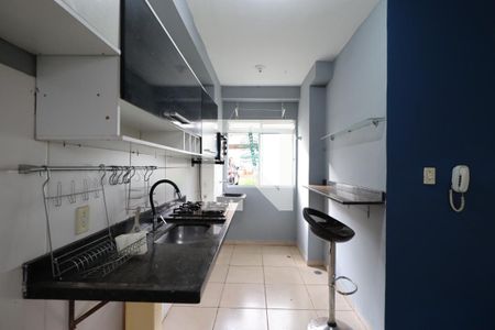 Sala/Cozinha de apartamento para alugar com 2 quartos, 40m² em Jardim Florestan Fernandes, Ribeirão Preto