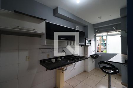 Sala/Cozinha de apartamento para alugar com 2 quartos, 40m² em Jardim Florestan Fernandes, Ribeirão Preto