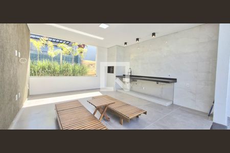 Churrasqueira de casa de condomínio à venda com 4 quartos, 242m² em Várzea, Lagoa Santa
