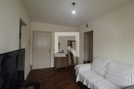 Sala de apartamento à venda com 1 quarto, 43m² em Jardim do Salso, Porto Alegre