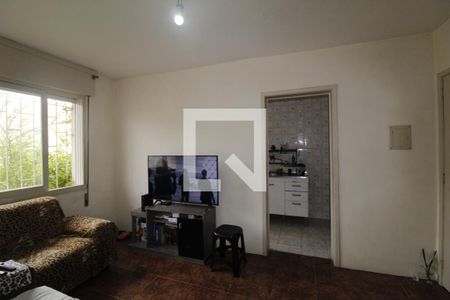 Sala de apartamento à venda com 1 quarto, 43m² em Jardim do Salso, Porto Alegre