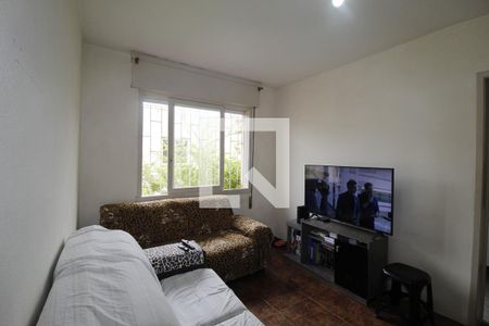 Sala de apartamento à venda com 1 quarto, 43m² em Jardim do Salso, Porto Alegre