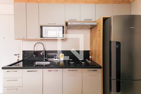 Sala/Cozinha de apartamento à venda com 2 quartos, 34m² em Tatuapé, São Paulo