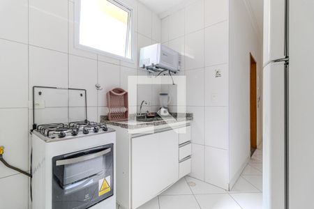 Cozinha de apartamento para alugar com 1 quarto, 32m² em República, São Paulo