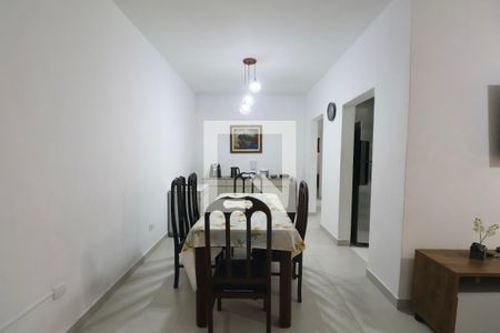 Sala de apartamento para alugar com 2 quartos, 70m² em Jardim Tres Marias, Guarujá