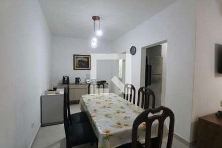 Sala de apartamento para alugar com 2 quartos, 70m² em Jardim Tres Marias, Guarujá