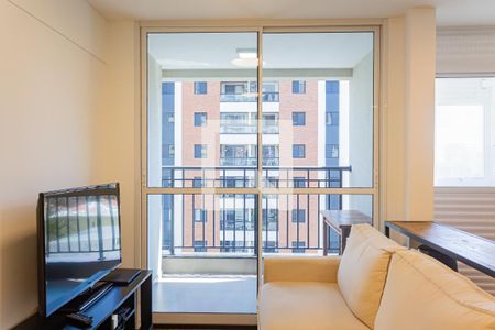 Sala/Cozinha de apartamento à venda com 2 quartos, 57m² em Pompeia, São Paulo