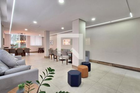 Área comum - Salão de festas de apartamento para alugar com 2 quartos, 57m² em Vila Pompéia, São Paulo