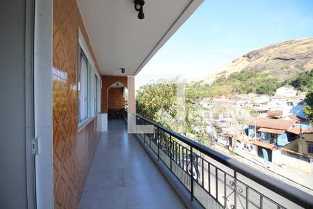 Sala - Varanda de apartamento à venda com 4 quartos, 150m² em Taquara, Rio de Janeiro
