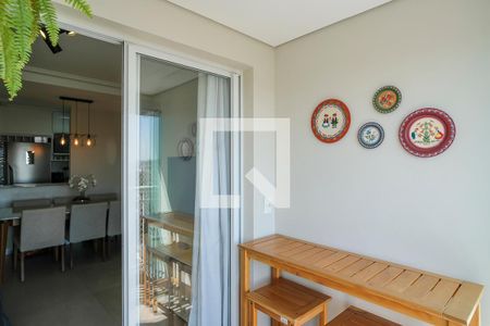 Varanda gourmet de apartamento à venda com 2 quartos, 65m² em Jardim Sao Caetano, São Caetano do Sul