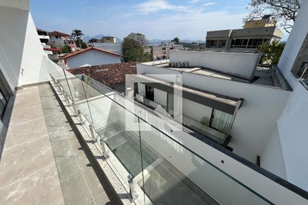 Varanda da Sala de casa à venda com 3 quartos, 346m² em Jardim Guanabara, Rio de Janeiro