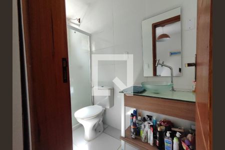 Banheiro da Suíte 1 de casa de condomínio à venda com 5 quartos, 375m² em Vargem Grande, Rio de Janeiro