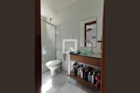 Banheiro da Suíte 1 de casa de condomínio à venda com 5 quartos, 375m² em Vargem Grande, Rio de Janeiro