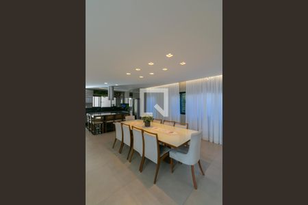 Sala de Jantar de casa à venda com 4 quartos, 380m² em Canaa, Belo Horizonte
