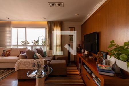 Sala de apartamento à venda com 3 quartos, 158m² em Indianópolis, São Paulo