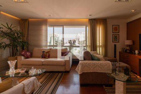 Sala de apartamento à venda com 3 quartos, 158m² em Indianópolis, São Paulo