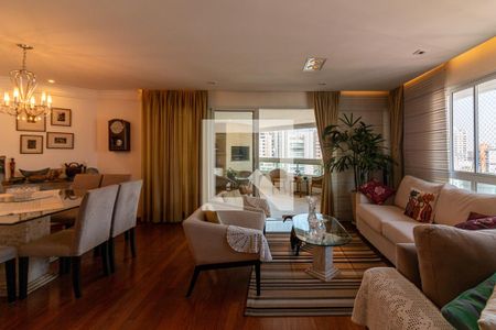 Sala de apartamento à venda com 3 quartos, 158m² em Indianópolis, São Paulo