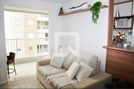 Sala de apartamento à venda com 2 quartos, 53m² em Vila Siqueira (zona Norte), São Paulo