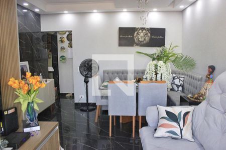 Sala de apartamento à venda com 2 quartos, 63m² em Vila Aprazivel, Guarulhos