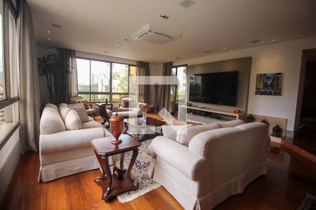 Sala de apartamento para alugar com 4 quartos, 425m² em Morumbi, São Paulo