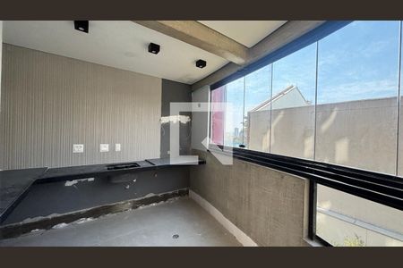 Sala  de apartamento à venda com 2 quartos, 90m² em Jardim, Santo André