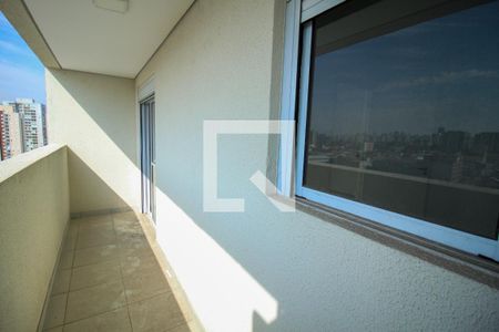 Varanda da Sala de apartamento à venda com 1 quarto, 33m² em Mooca, São Paulo